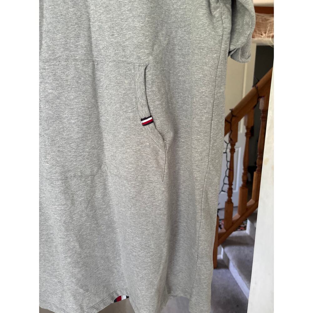 Tommy Hilfiger | TH 85 Hoodie Dress XXL Grey Athleisure Sportswear - Picture 4 of 7